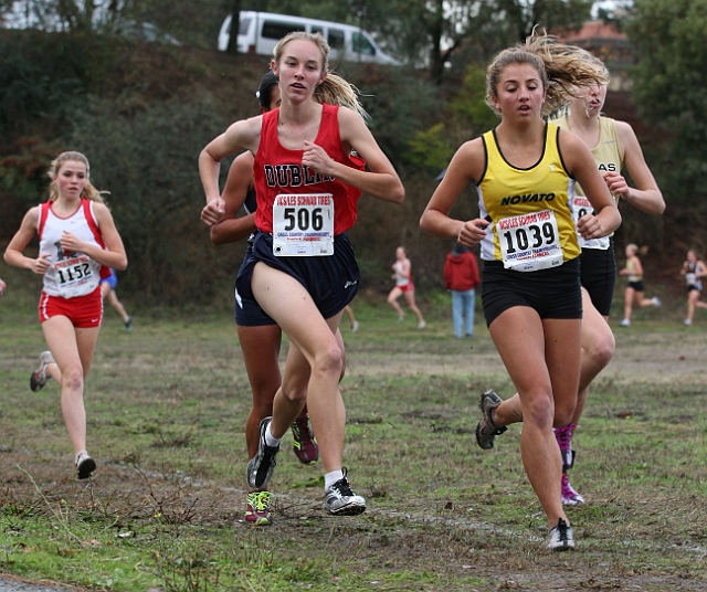 2010NCSXC GD3-658.JPG - 2010 North Coast Section Cross Country Championships, Hayward High School, Hayward, California